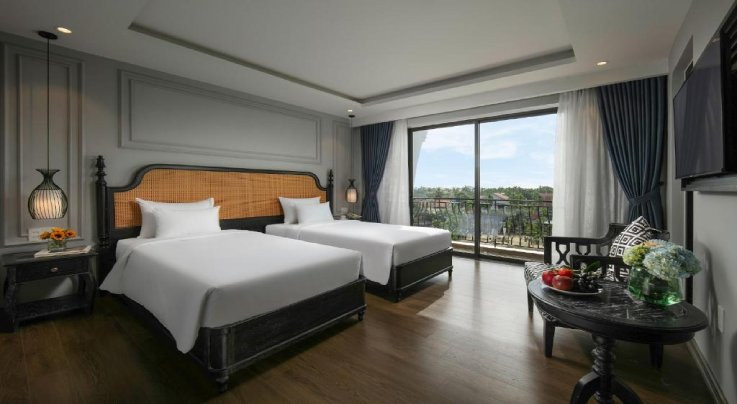 Double or Twin Room with Pool View